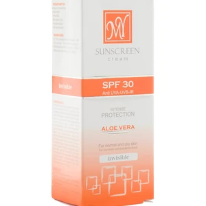 کرم ضد آفتاب مای بی رنگ دارای SPF30 مناسب پوست خشک و نرمال 50 میلی لیتر