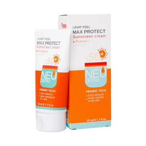 ‫کرم ضد آفتاب رنگی مکس پروتکت SPF50 پوست نرمال تا خشک