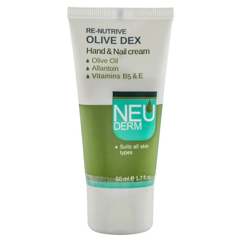 کرم دست و ناخن مدل Olive Dex مناسب انواع پوست حجم 50 میلی لیتر-1