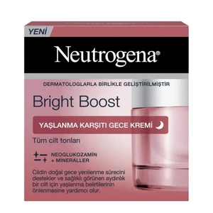 کرم شب روشن کننده و ضد لک نوتروژینا Bright Boost پوست کدر و لک دار