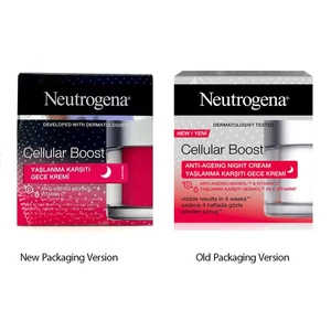 کرم ضد چروک شب نوتروژینا Cellular Boost پوست چرب و مختلط