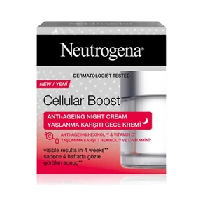 کرم ضد چروک شب نوتروژینا مدل Cellular Boost پوست چرب و مختلط