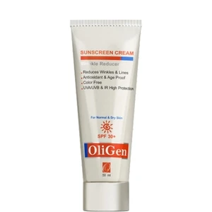کرم ضد آفتاب ضد چروک بی رنگ SPF30 پوست نرمال و خشک