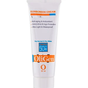 کرم ضد آفتاب ضد چروک رنگی SPF50 پوست نرمال و خشک