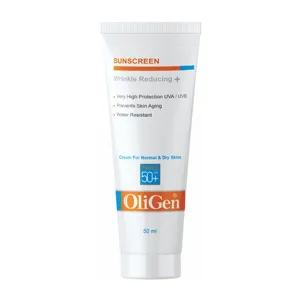 کرم ضد آفتاب ضد چروک رنگی SPF50 پوست نرمال و خشک