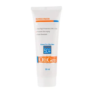 کرم ضد آفتاب  ضد چروک رنگی SPF50 پوست چرب