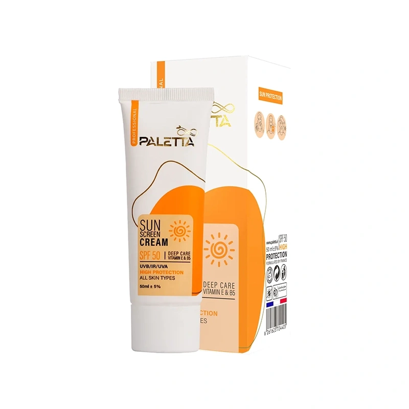 کرم ضد آفتاب بدون رنگ +SPF 50 مدل High protection مناسب انواع پوست-1