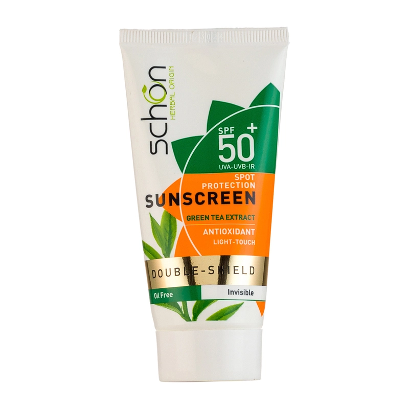 کرم ضد آفتاب فاقد چربی بی رنگ دابل شیلد SPF50-1