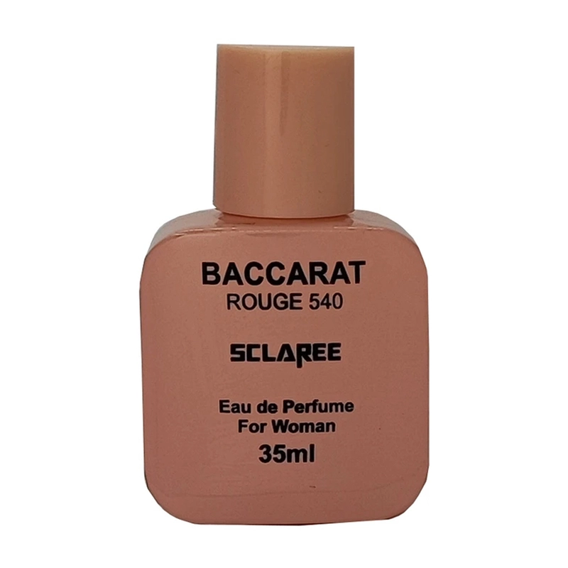 عطر جیبی زنانه اسکلاره Baccarat rouge رایحه تند و گرم 35 میلی لیتر