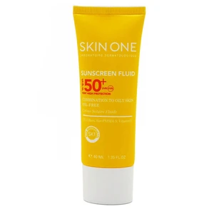 فلوئید ضد آفتاب بی رنگ combination حاوی SPF50 پوست چرب و مختلط