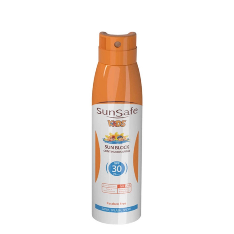 اسپری ضد آفتاب کودک بی رنگ دارای SPF30 حجم 150 میلی لیتر-1