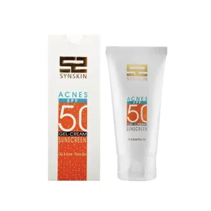 ژل ضدآفتاب بی رنگ Acnes پوست‌ چرب و جوشدار و مستعد آکنه SPF50