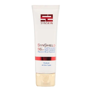 فلوئید ضد آفتاب رنگی Syn Shield دارای SPF50 انواع پوست