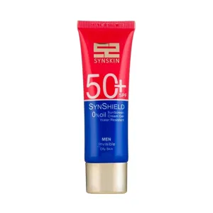 کرم ژل ضدآفتاب ساین شیلد مخصوص آقایان SPF50 پوست چرب