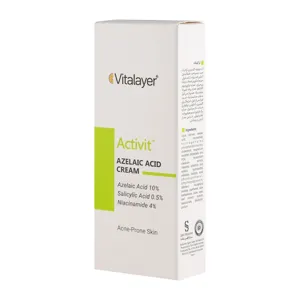 کرم آزلائیک اسید 10% مدل Activit