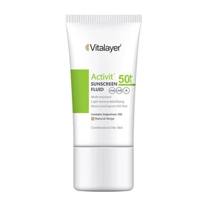 فلوئید ضد آفتاب رنگی اکتیویت نچرال بژ SPF50