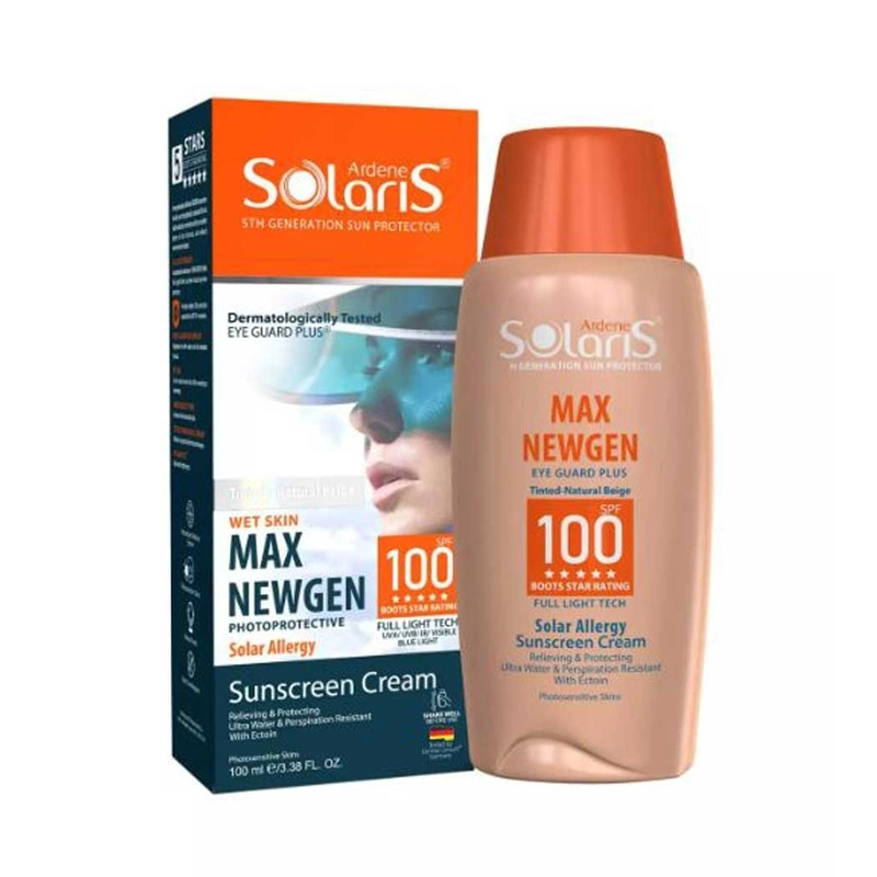 کرم ضد آفتاب SPF100 مدل Solar Allergy مناسب پوست حساس حجم 100 میلی لیتر-1