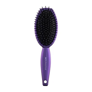 برس بیضی بزرگ با سوزن پلاستیکی مدل Tress Up Brush - بنفش - 0