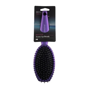 برس بیضی بزرگ با سوزن پلاستیکی مدل Tress Up Brush - بنفش - 1