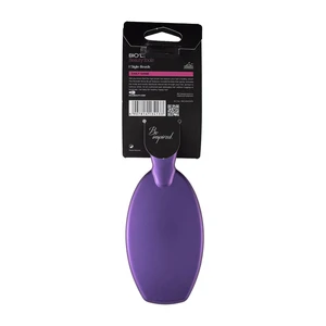 برس بیضی بزرگ با سوزن فلزی مدل Wonder Shine Brush - بنفش - 2