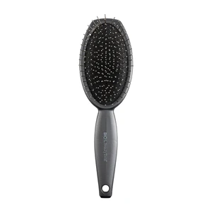 برس بیضی بزرگ با سوزن فلزی مدل Wonder Shine Brush - خاکستری - 0