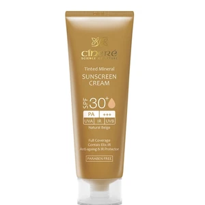 کرم ضد آفتاب رنگی +SPF30 مناسب انواع پوست - بژ طبیعی - 0