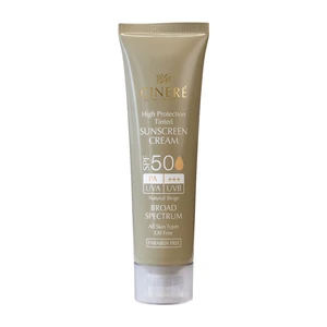 کرم ضد آفتاب رنگی +SPF50 فاقد چربی - بژ طبیعی - 0
