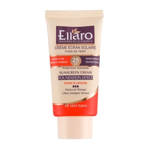 کرم ضد آفتاب با پوشش کرم پودری اس پی اف 25 - Natural Beige - 0