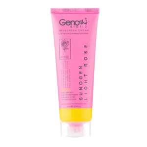 ضد آفتاب رنگی SPF50 پوست چرب و مختلط ژنو بایوتیک رز بژ رنگ