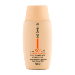 کرم ضد آفتاب رنگی مدل SPF50 مناسب پوست معمولی و خشک حجم 50 میلی لیتر - 01 - 0