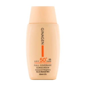 کرم ضد آفتاب رنگی مدل SPF50 مناسب پوست معمولی و خشک حجم 50 میلی لیتر - 03 - 0