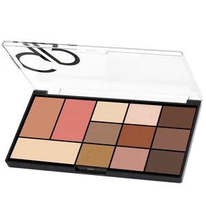 پالت آرایش صورت و چشم سیتی استایل - 01- warm nude - 0