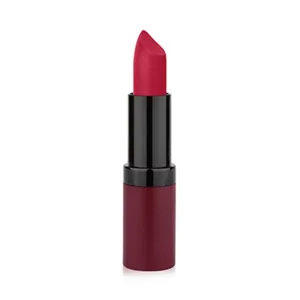 رژ لب جامد مدل Velvet Matte 18 آلبالویی روشن