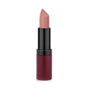 رژ لب جامد مدل Velvet Matte  01 بژ تیره