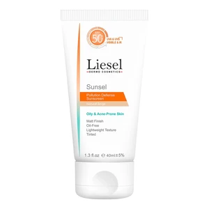 کرم ضد آفتاب رنگی مدل Sunsel با SPF 50 مناسب پوست چرب و مستعد آکنه حجم 40 میلی لیتر - Natural Beige - 0