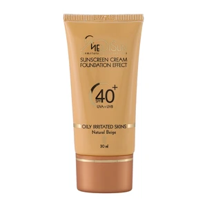 ضد آفتاب رنگی مدیسان پوست چرب و حساس SPF40 حجم 30 میلی لیتر بژ طبیعی