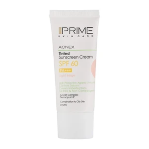 ضد آفتاب رنگی مدل Oil Free با SPF60 مناسب پوست چرب حجم 40 میلی لیتر بژ روشن