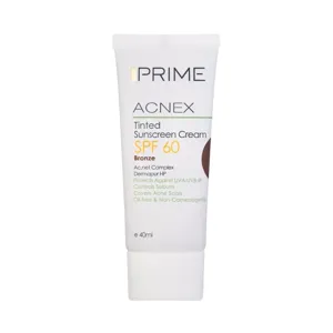 کرم ضدآفتاب رنگی مناسب پوست چرب SPF60 حجم 40 میلی‌لیتر پرایم برنز رنگ
