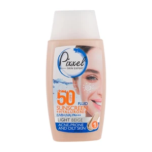 کرم ضد آفتاب رنگی مناسب پوست های چرب، جوشدار و مختلط Spf50 حجم 50 میل بژ روشن