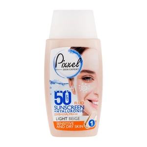 کرم ضد آفتاب رنگی مناسب پوست های خشک، نرمال و حساس Spf50 بژ روشن