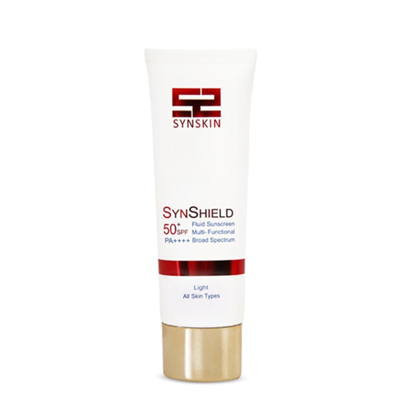 فلوئید ضد آفتاب رنگی Syn Shield دارای SPF50 انواع پوست-1