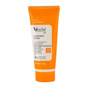 ضد آفتاب رنگی فاقد چربی +SPF50 مناسب پوست چرب و جوشدار 40میل - 01- بژ روشن - 0